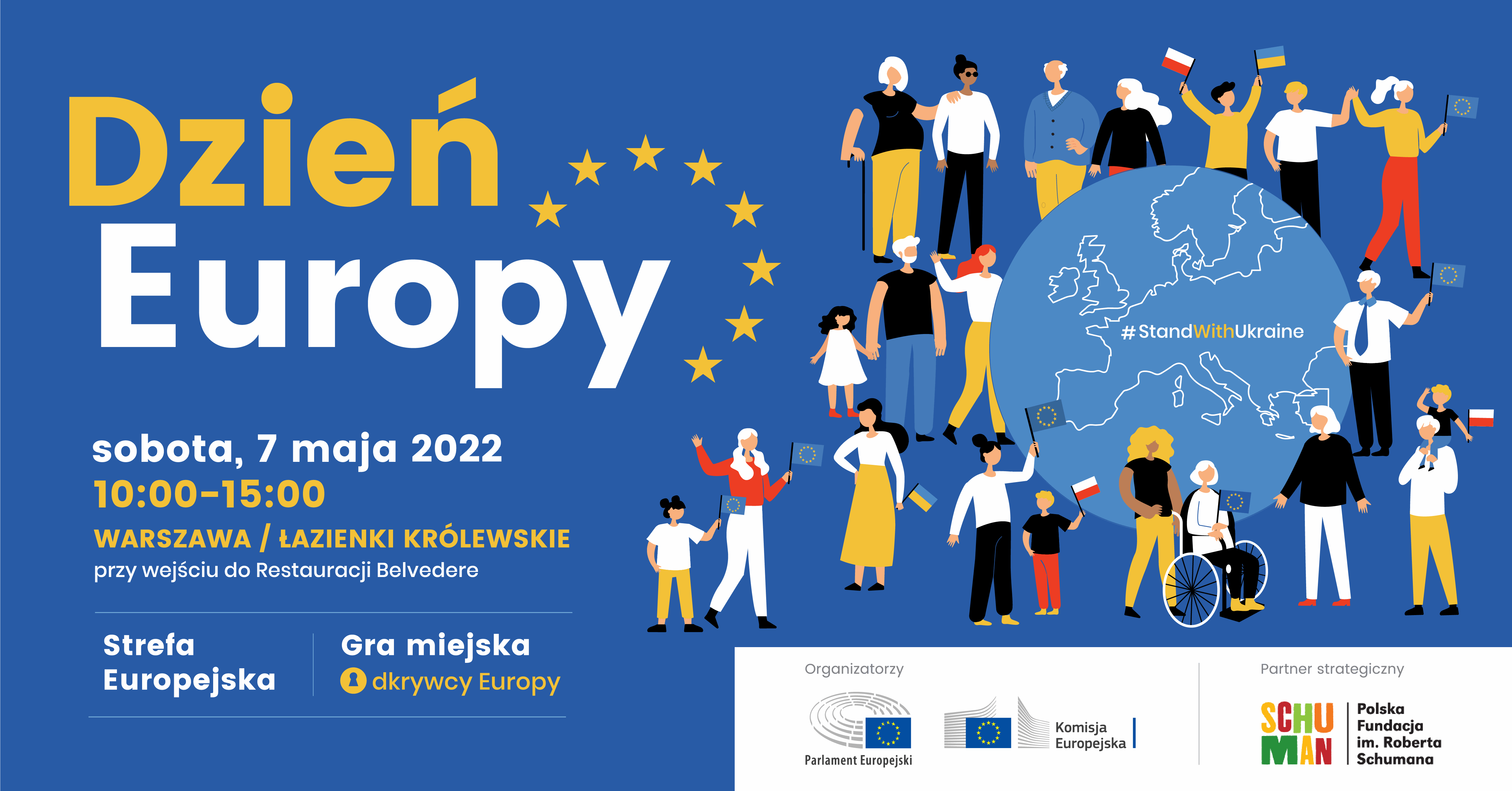 Obchody Dnia Europy w Warszawie